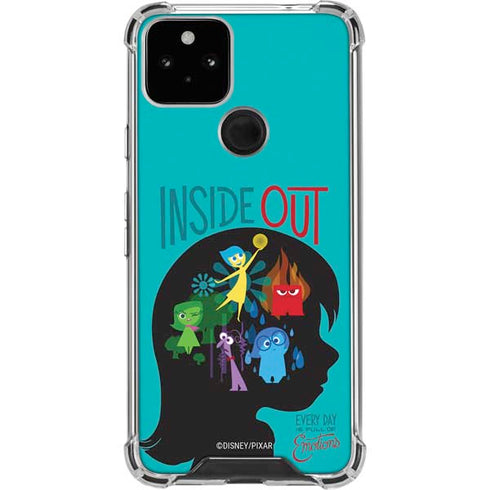 Disney Inside Out Riley’s Emotions Google Pixel 5 Clear Case
